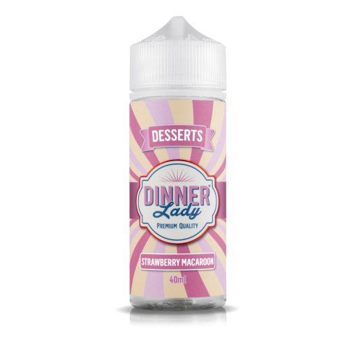 [Kifutott] Dinner Lady Strawberry Macaroon 40ml aroma