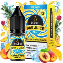   Bombo Bar Juice Pineapple Peach Mango 10ml 20mg/ml nikotinsó