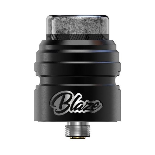 ThunderHead Creations Blaze Solo RDA tank Silver Black