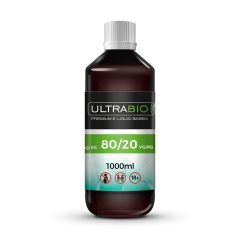 Ultrabio 20PG/80VG 1.000ml nicotinefree base