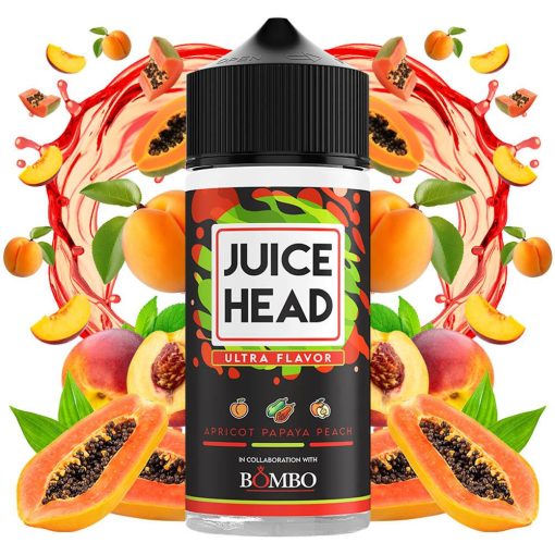 Juice Head x Bombo Apricot Papaya Peach 30ml aroma