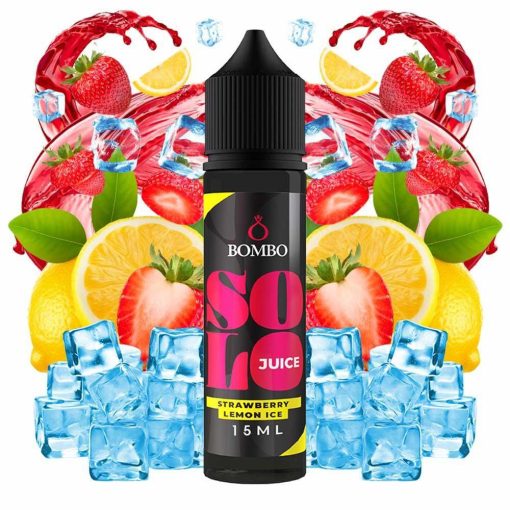 Bombo Solo Juice Strawberry Lemon Ice 15ml longfill