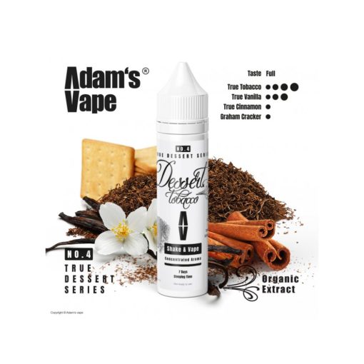 Adam's Vape Dessert Tobacco 10ml longfill