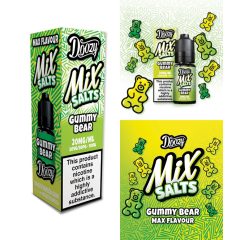 Doozy Vape Co Mix Salts Gummy Bear 10ml 20mg/ml nikotinsó