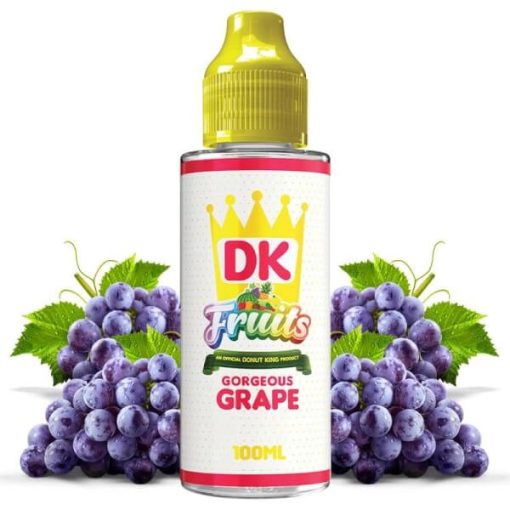 Donut King Fruits Gorgeous Grape 100ml shortfill