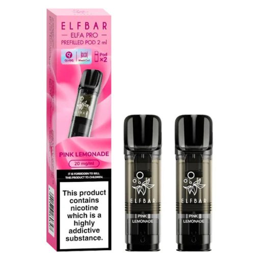 ELFA Pro Pink Lemonade 20mg/ml prefilled pod cartridge 2pcs