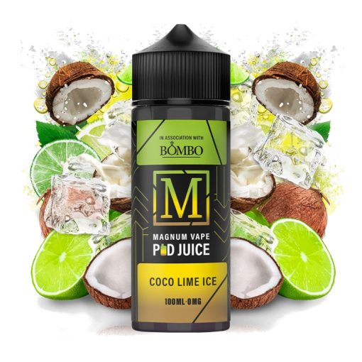 Magnum Vape Pod Juice X Bombo Coco Lime Ice 100ml shortfill