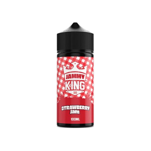 King E-Liquids Jammy King Strawberry Jam 100ml shortfill