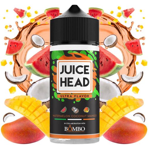 Juice Head x Bombo Watermelon Coconut Mango 100ml shortfill