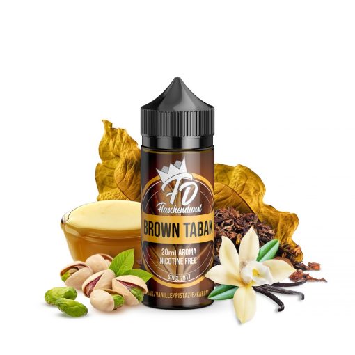 [Kifutott] Flaschendunst Brown Tabak 20ml aroma