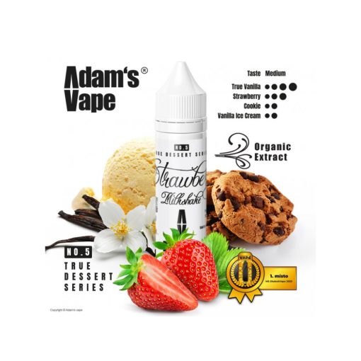 Adam's Vape Strawberry Milkshake 12ml longfill