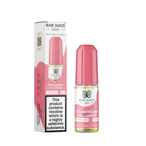 Bar Juice Strawberry Ice Cream 10ml 20mg/ml nicsalt