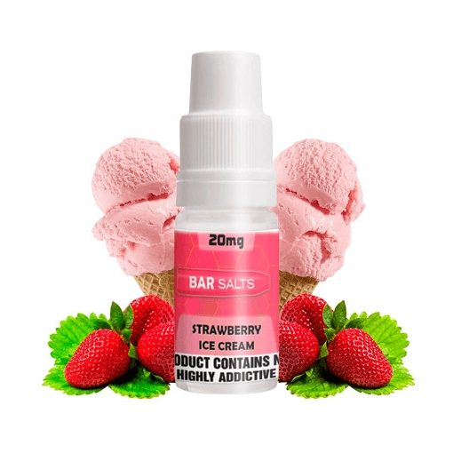 Bar Salts Strawberry Ice Cream 10ml 20mg/ml nikotinsó