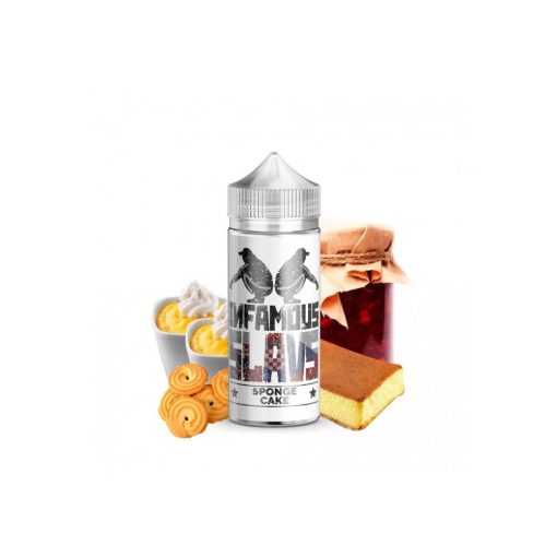 [Discontinued] Infamous Slavs Sponge Cake 20ml longfill