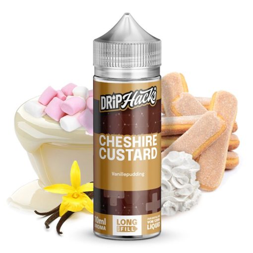 [Kifutott] Drip Hacks Cheshire Custard 10ml aroma