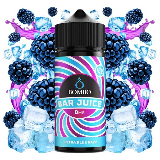 Bombo Bar Juice Ultra Blue Razz 100ml shortfill