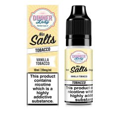 Dinner Lady Vanilla Tobacco 10ml 20mg/ml nikotinsó