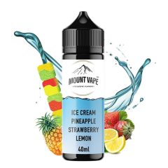   [Kifutott] Mount Vape Ice Cream Pineapple Strawberry Lemon 40ml longfill