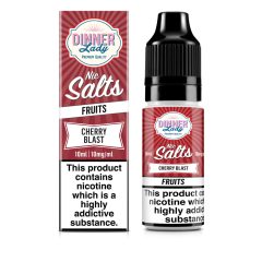 Dinner Lady Cherry Blast 10ml 10mg/ml nicsalt