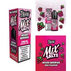   Doozy Vape Co Mix Salts Mixed Berries 10ml 10mg/ml nikotinsó