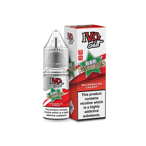 IVG Bar Favourites Watermelon Cherry 10ml 20mg/ml nikotinsó