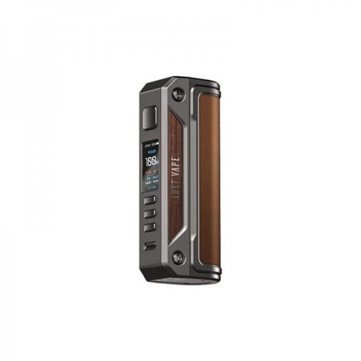 Lost Vape Thelema Solo 100W Box Mod Gunmetal Ochre Brown