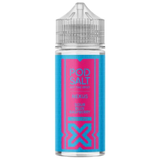 Pod Salt Nexus Sour Blue Raspberry 100ml shortfill