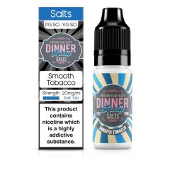 Dinner Lady Smooth Tobacco 10ml 20mg/ml nikotinsó