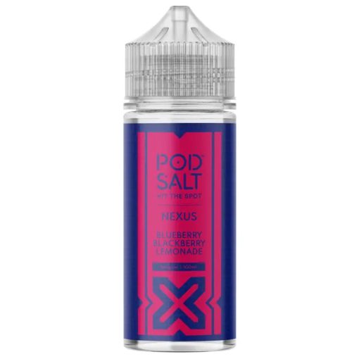 Pod Salt Nexus Blueberry Blackberry Lemonade 100ml shortfill