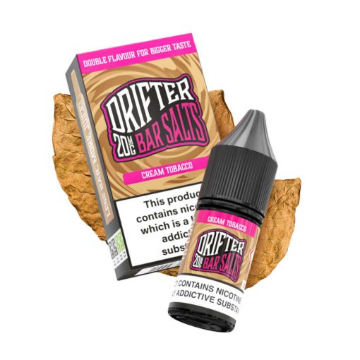 Juice Sauz Drifter Cream Tobacco 10ml 20mg/ml nicsalt