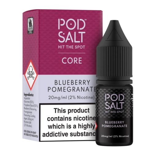 Pod Salt Core Blueberry Pomegranate 10ml 11mg/ml nicsalt