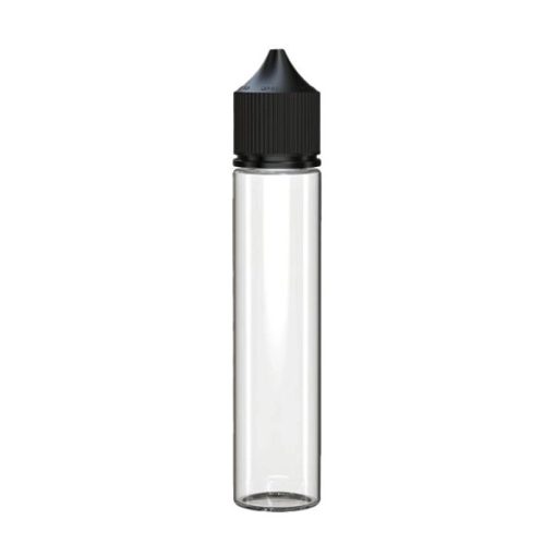 Chubby Gorilla 75ml-es white bottle, black cap