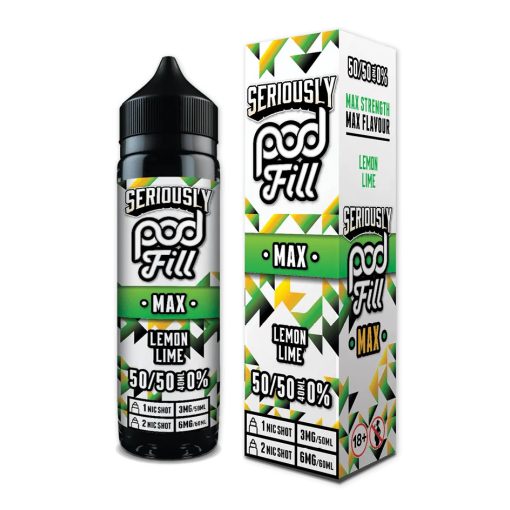 Doozy Vape Co Seriously Pod Fill Max Lemon Lime 40ml shortfill