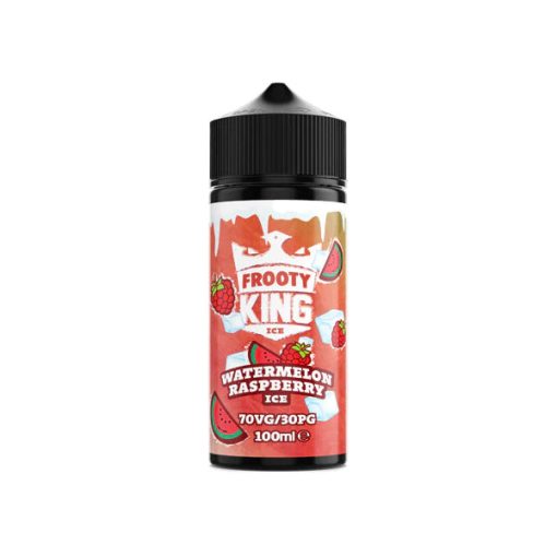 King E-Liquids Frooty King Watermelon Raspberry Ice 100ml shortfill