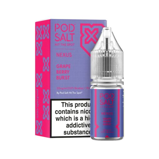 Pod Salt Nexus Grape Berry Burst 10ml 20mg/ml nikotinsó