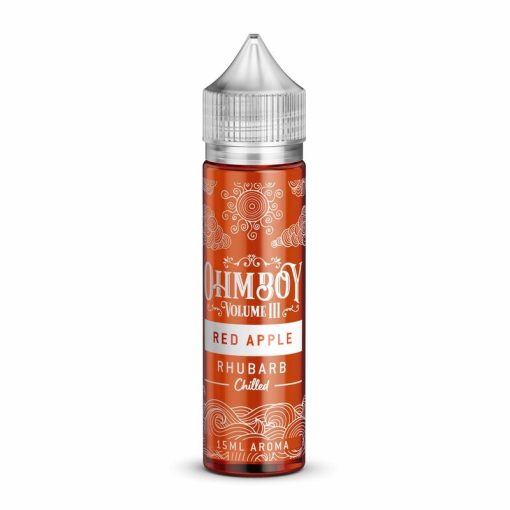 [Kifutott] Ohm Boy Rhubarb Chilled Red Apple 15ml aroma