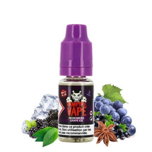 Vampire Vape Heisenberg Grape Ice 10ml 6mg/ml eliquid