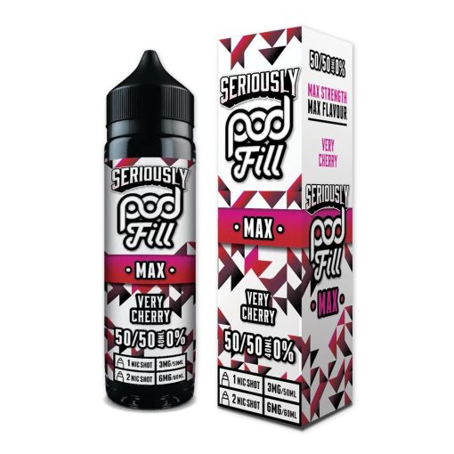 Doozy Vape Co Seriously Pod Fill Max Very Cherry 40ml shortfill