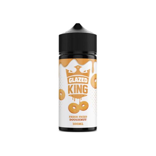 King E-Liquids Glazed King Fresh Fried Doughnut 100ml shortfill