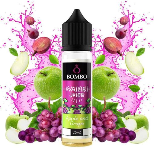 Bombo Wailani Juice Apple and Grape 15ml longfill