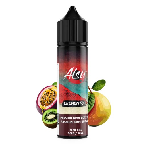 Aisu Eremento Passion Kiwi Guava 50ml shortfill