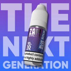 ZAP! Juice Bar Salt Blue Sour Razz 10ml 10mg/ml nicsalt