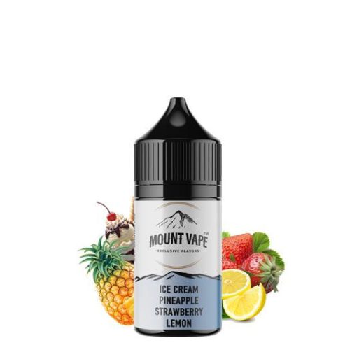 Mount Vape Ice Cream Pineapple Strawberry Lemon 10ml longfill