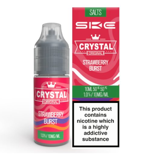 SKE Crystal Strawberry Burst 10ml 10mg/ml nicsalt