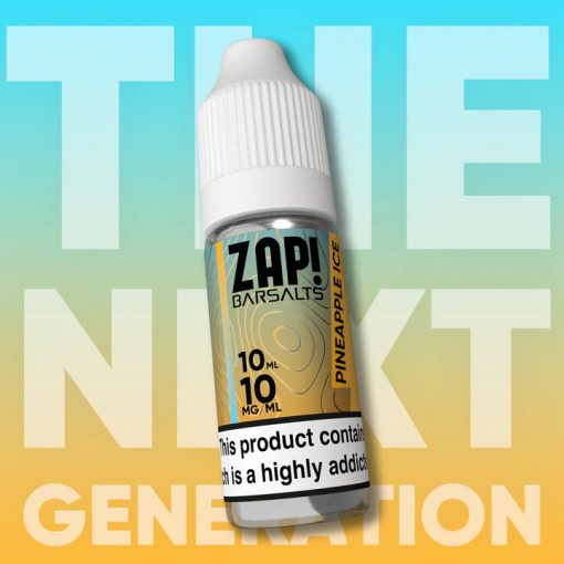 ZAP! Juice Bar Salt Pineapple Ice 10ml 10mg/ml nicsalt