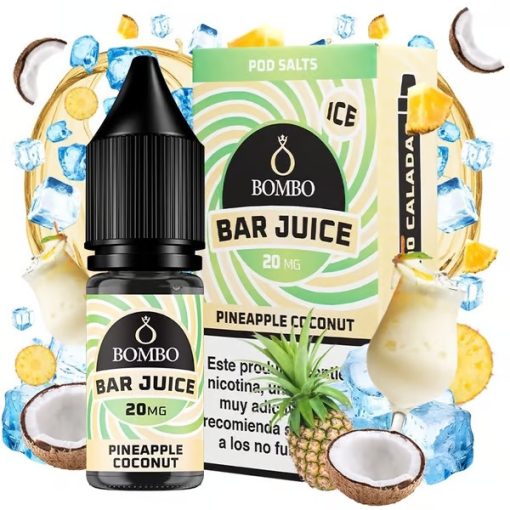 Bombo Bar Juice Pineapple Coconut 10ml 20mg/ml nikotinsó