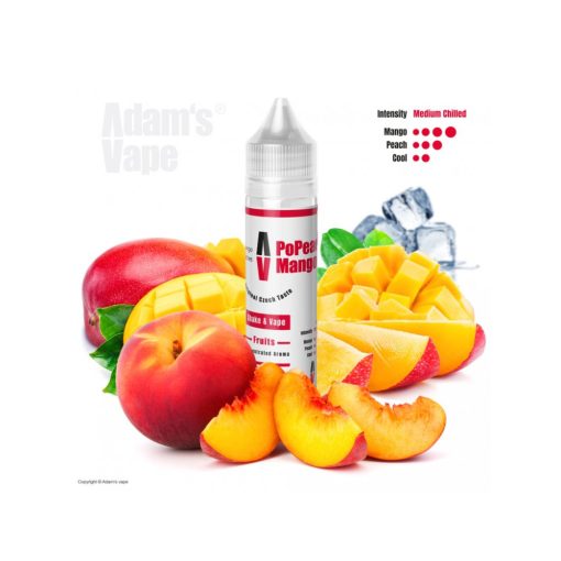 Adam's Vape Popeachi Mango 10ml longfill