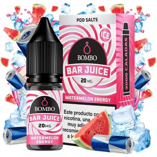 Bombo Bar Juice Watermelon Energy 10ml 20mg/ml nikotinsó