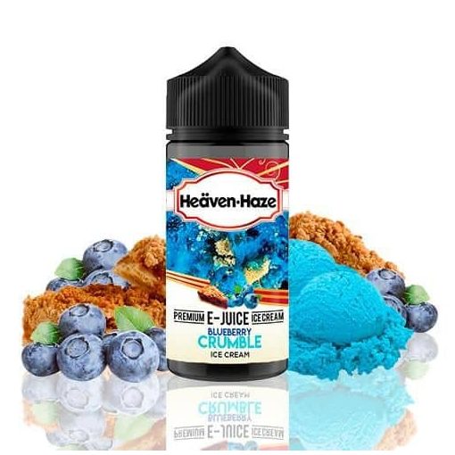 [Kifutott] Heaven Haze Blueberry Crumble Ice Cream 100ml shortfill