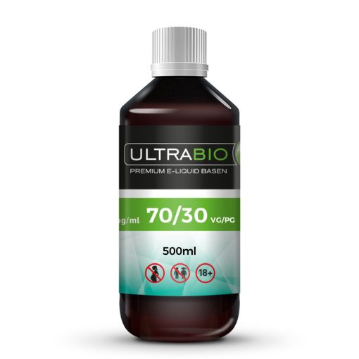 Ultrabio 30PG/70VG 500ml nikotinmentes alapfolyadék